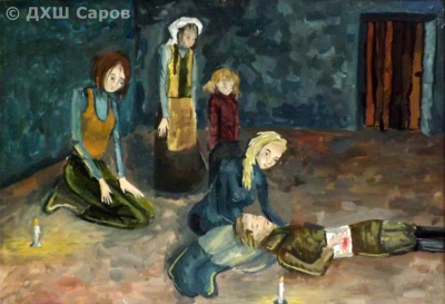 Спасение солдата - Чубырина Лейла, 13 лет.jpg Спасение солдата - Чубырина Лейла, 13 лет.jpg